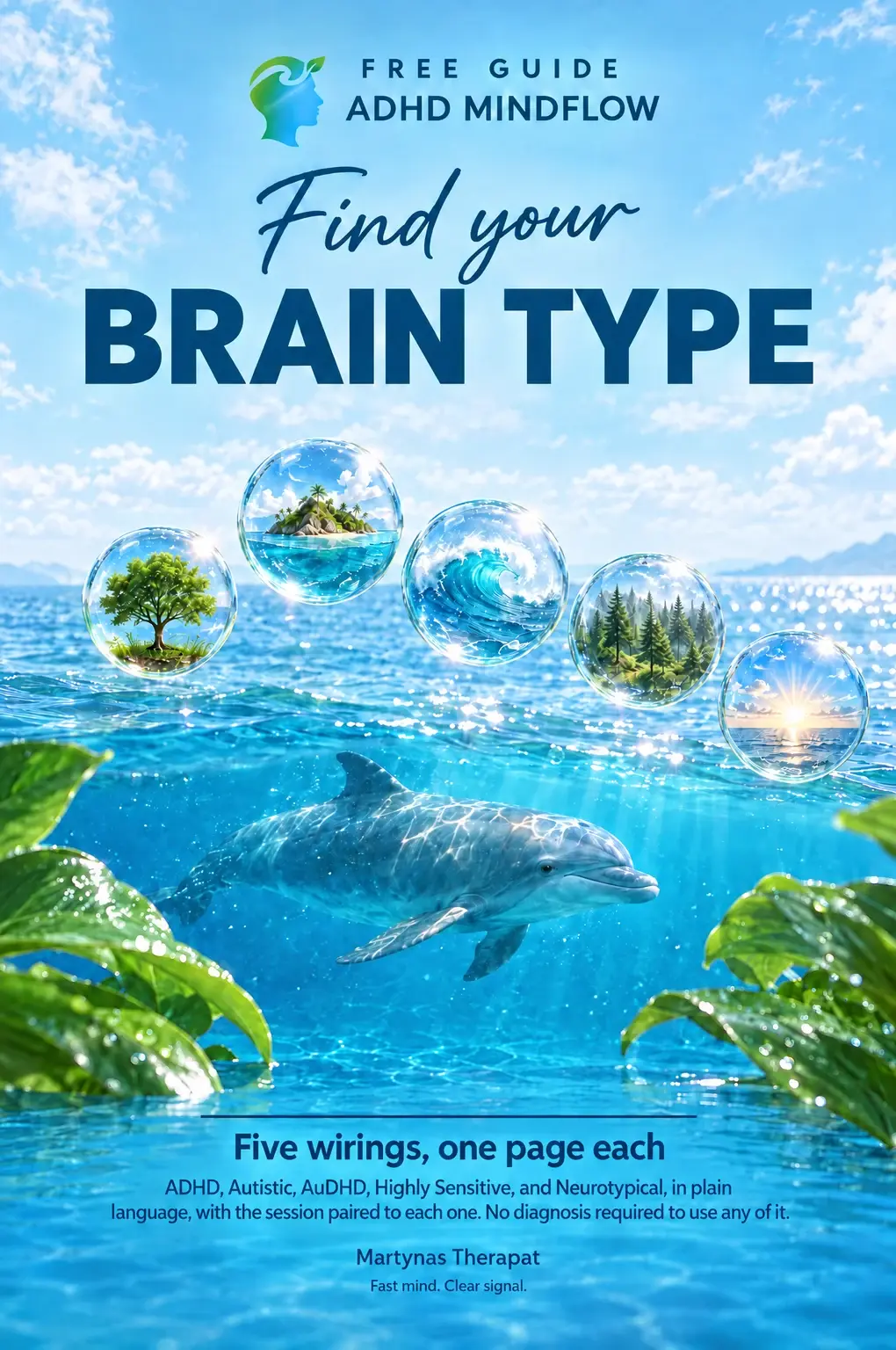 Find your brain type, the new free guide cover